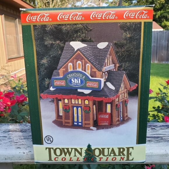Coca Cola Town Square Chandler's Ski Resort Christmas Village - Picture 2 of 2